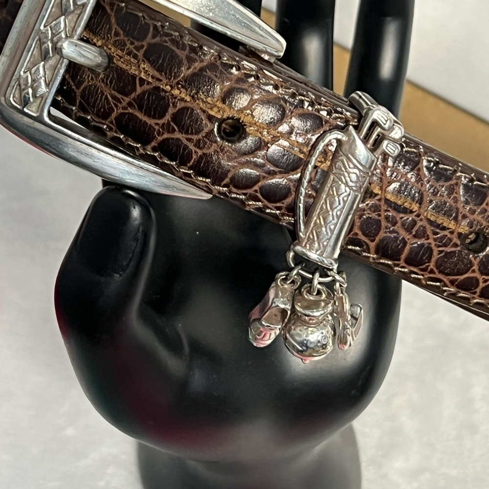 Brighton Golf belt size 26 brown new